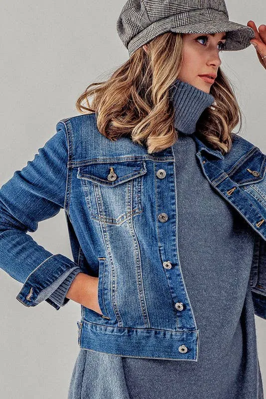 Classic Denim Trucker Jacket