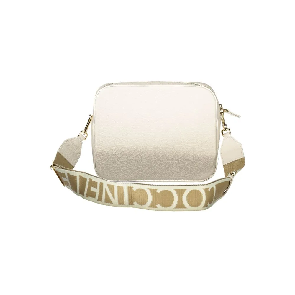 Coccinelle White Leather Handbag