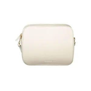 Coccinelle White Leather Handbag