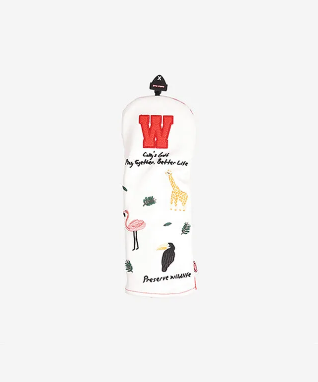Colly's Zoo Family Golf Club Headcover