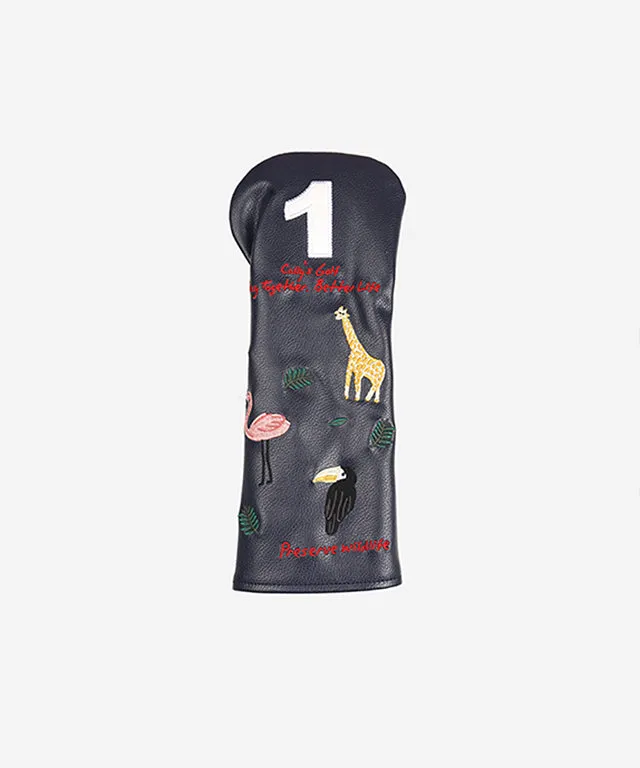 Colly's Zoo Family Golf Club Headcover