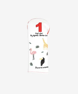 Colly's Zoo Family Golf Club Headcover