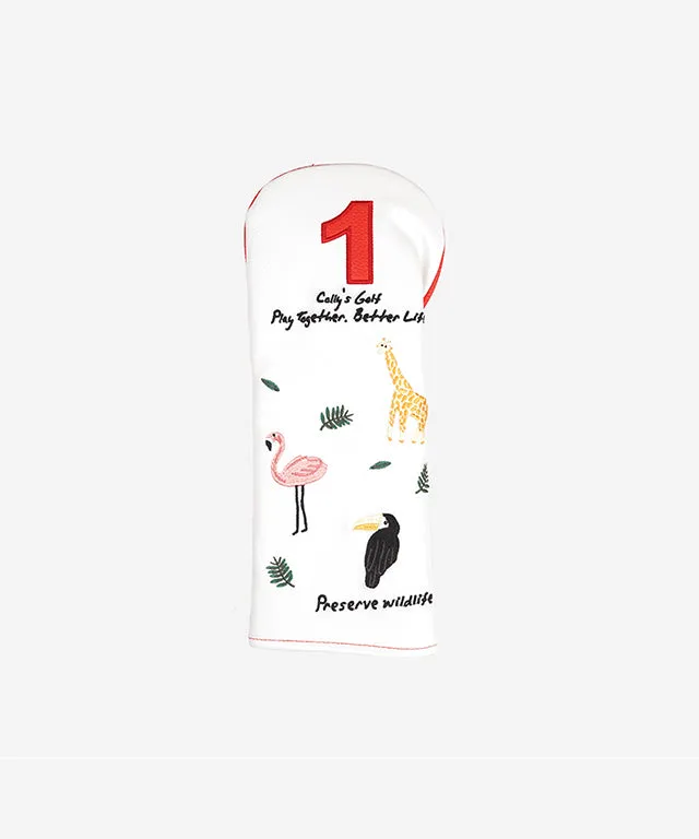 Colly's Zoo Family Golf Club Headcover