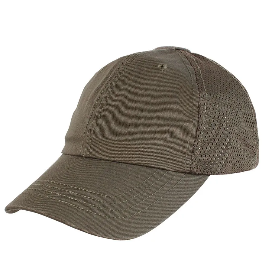 Condor Outdoor Mesh Tactical Team Cap Adjustable with Velcro Closure