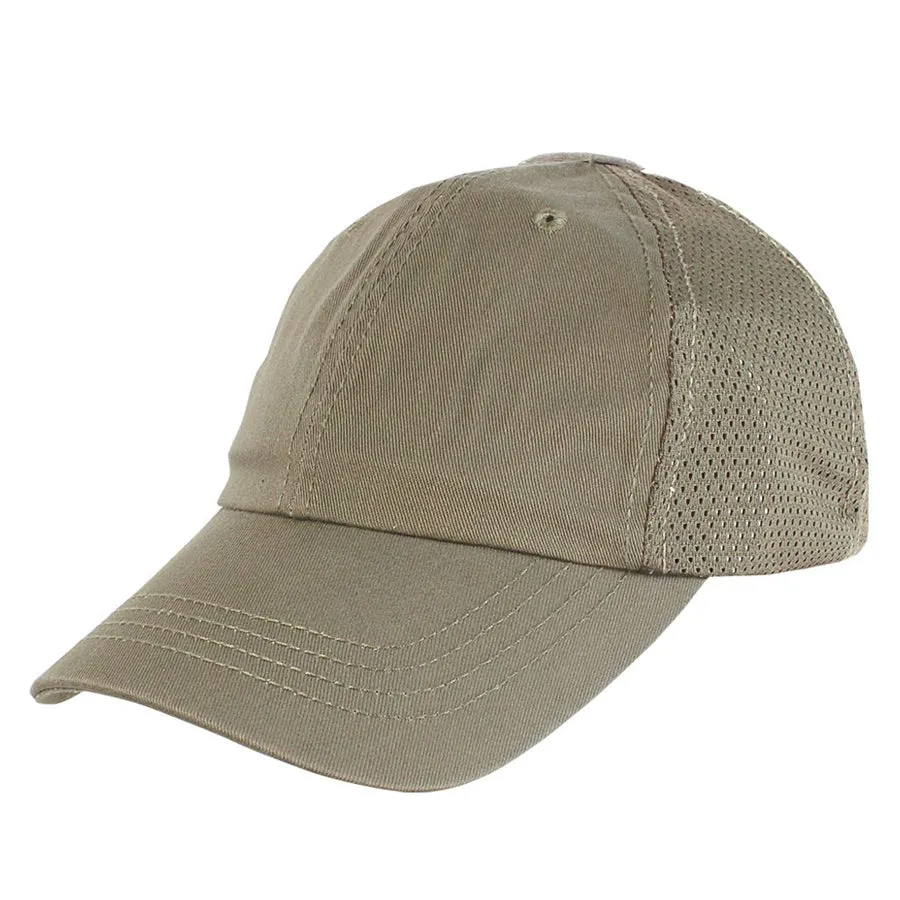Condor Outdoor Mesh Tactical Team Cap Adjustable with Velcro Closure