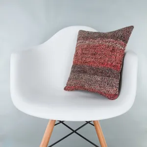 Contemporary Multiple Color Kilim Pillow Cover 16x16 7780