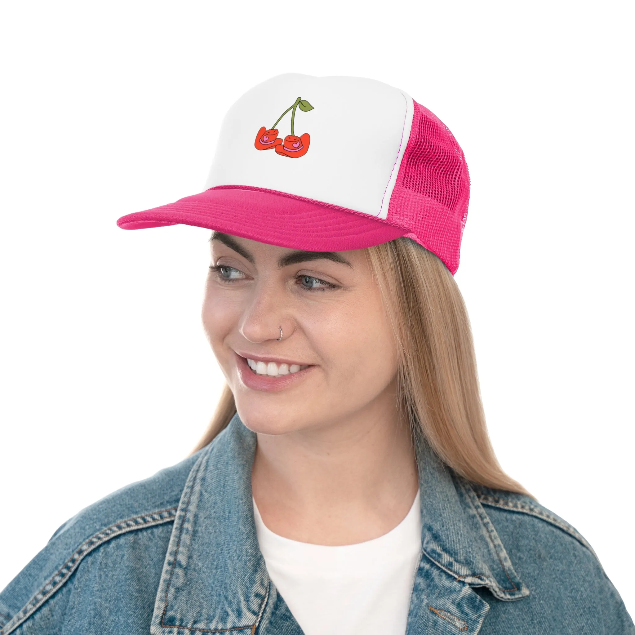 Cowboy Cherry Trucker Hat
