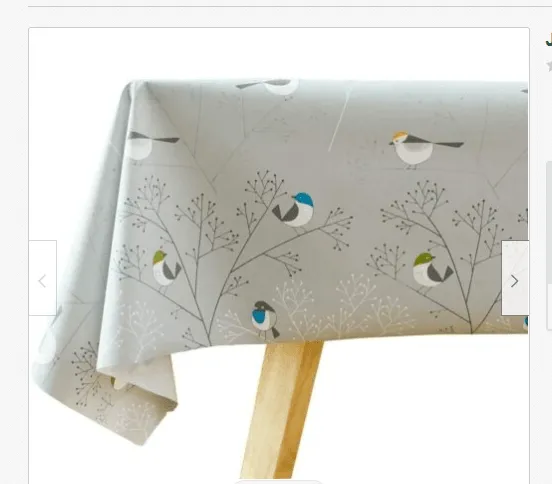 Cross-border Hot Sale Tablecloth PVC Waterproof Cartoon Tablecloth