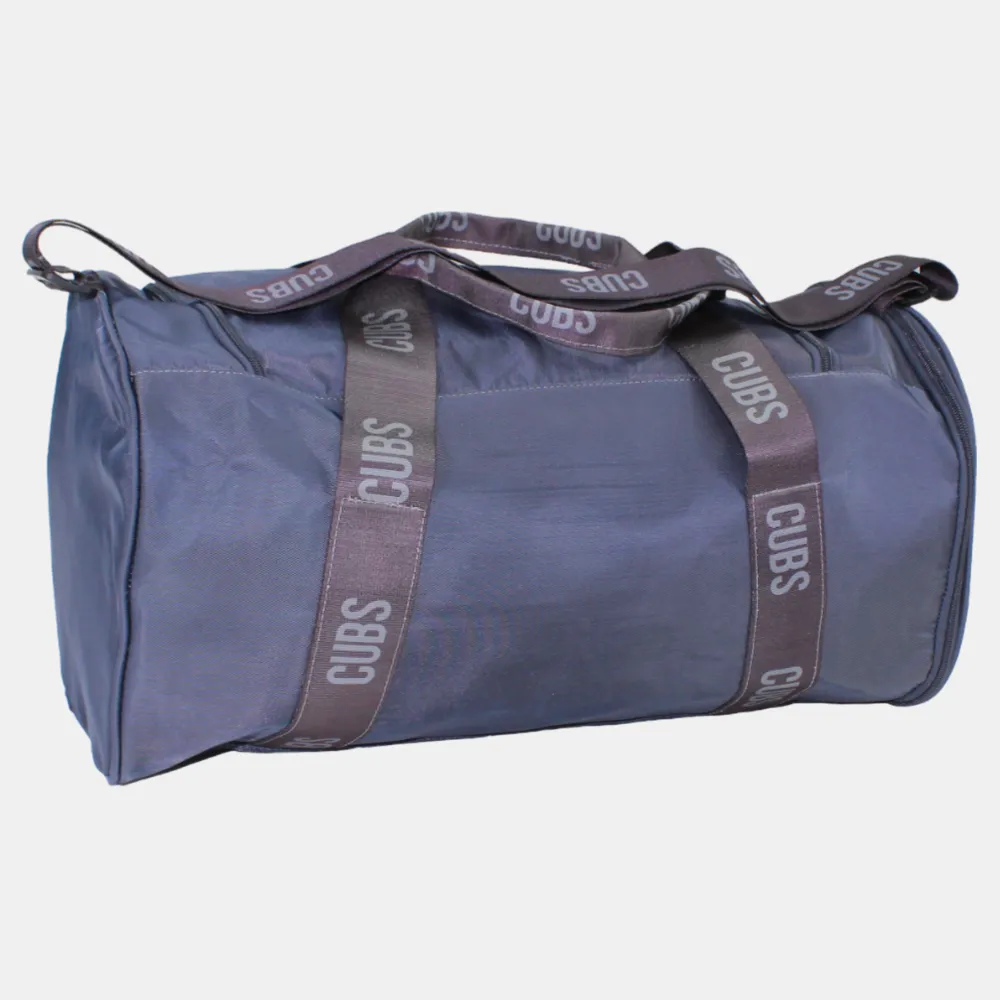 Cubs Graphite Grey Premium Duffel Bag