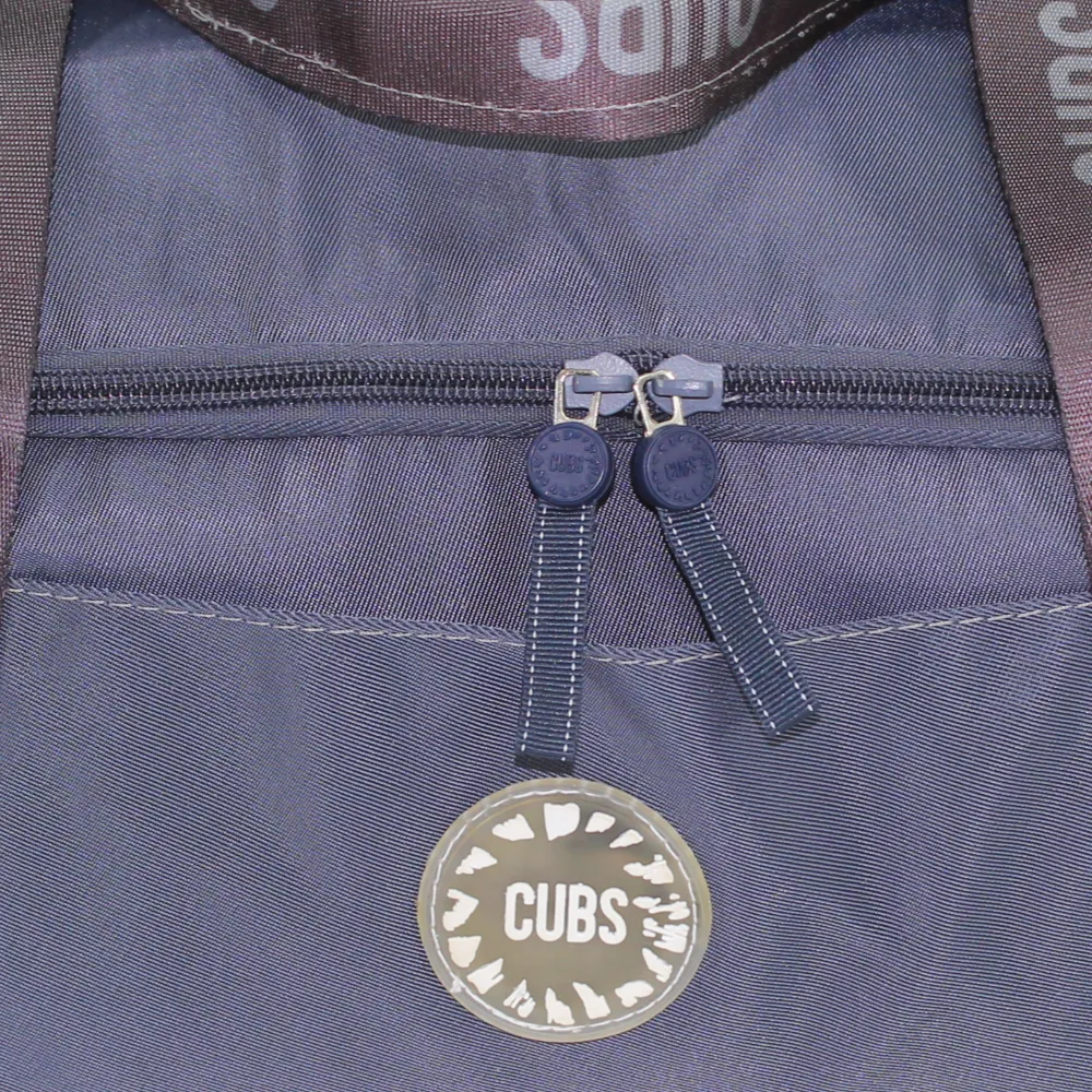 Cubs Graphite Grey Premium Duffel Bag