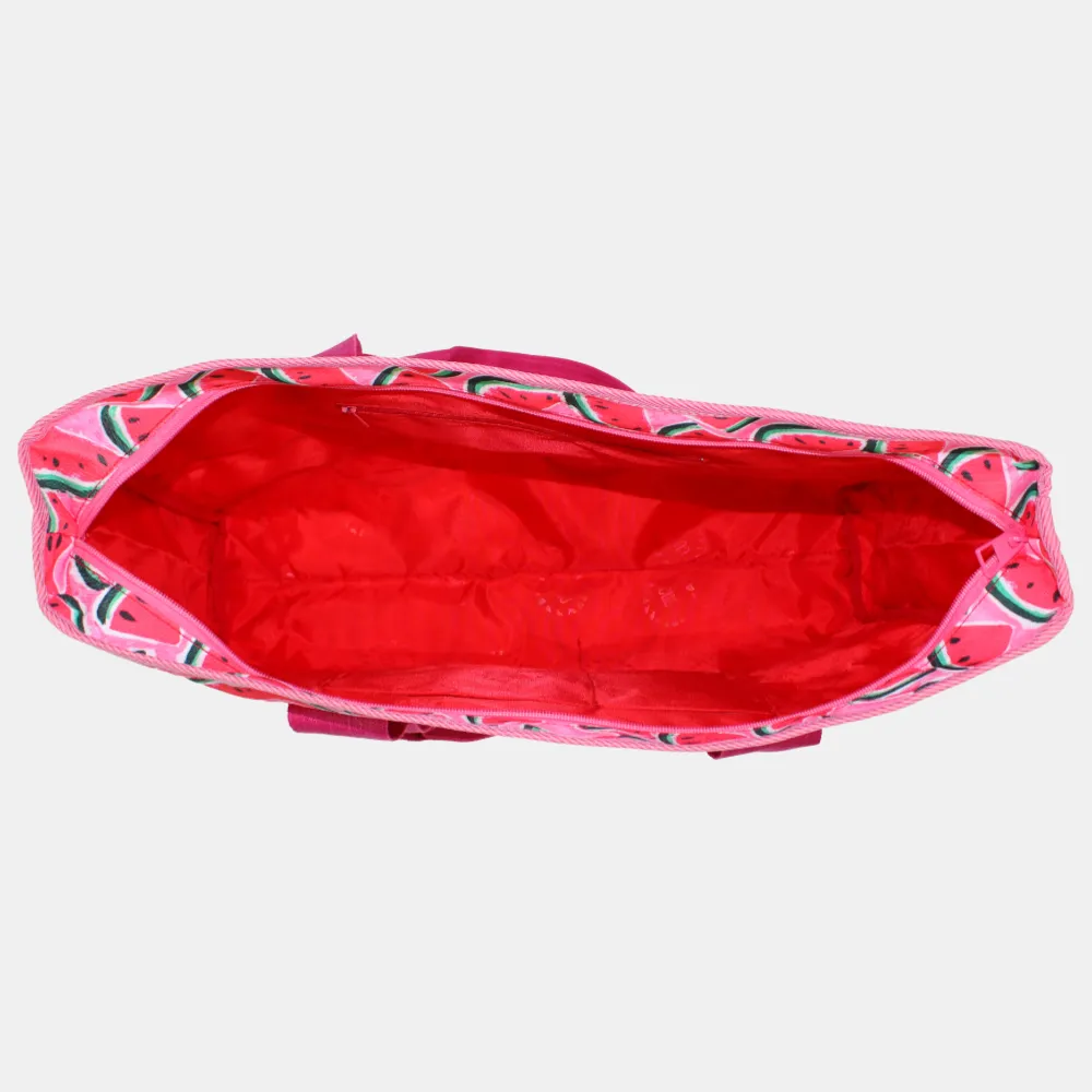 Cubs Madly in love with Pink Watermelons Beach Bag