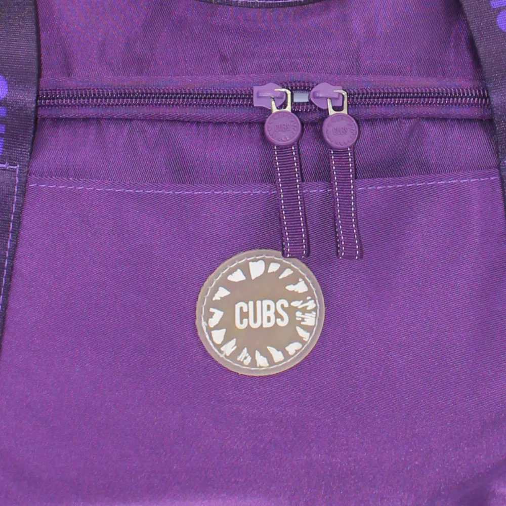 Cubs Royal Purple Premium Duffel Bag