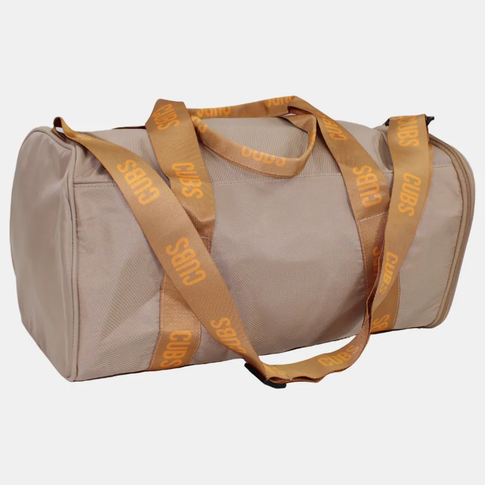 Cubs Sandstone Beige Premium Duffel Bag
