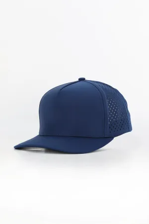 Custom Performance Peak Cap - Plain (Navy)