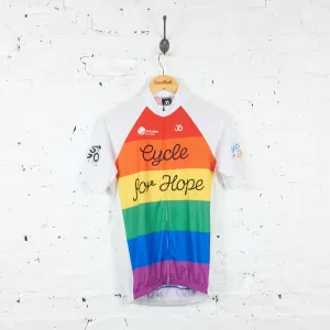 Cycle For Hope Cycling Jersey - Orange/Yellow/Green - L