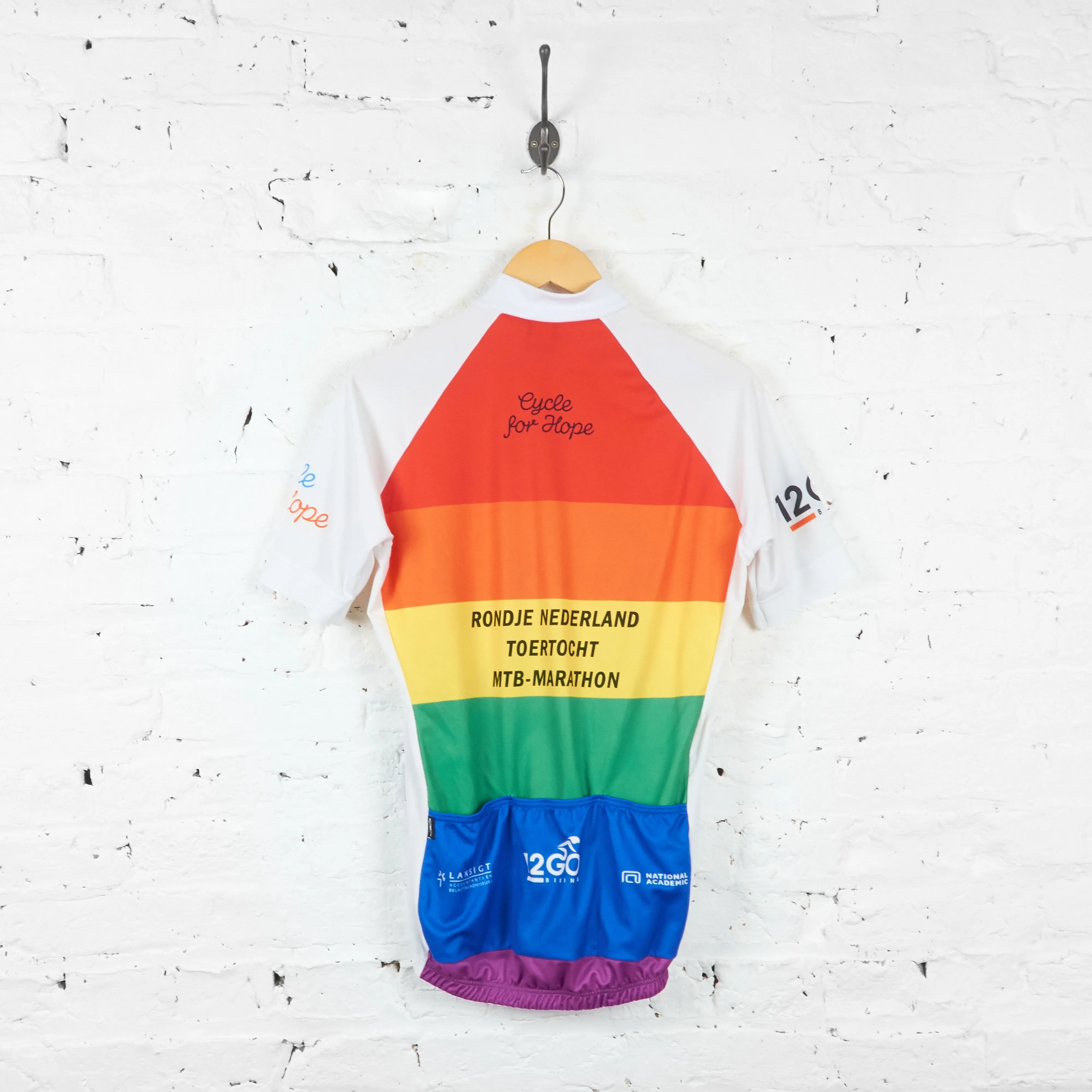 Cycle For Hope Cycling Jersey - Orange/Yellow/Green - L