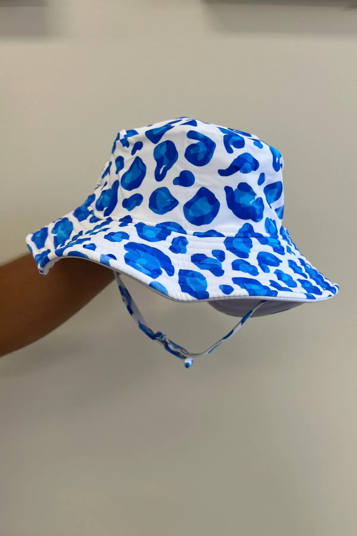 Daisy Swim Hat - Blue Jungle