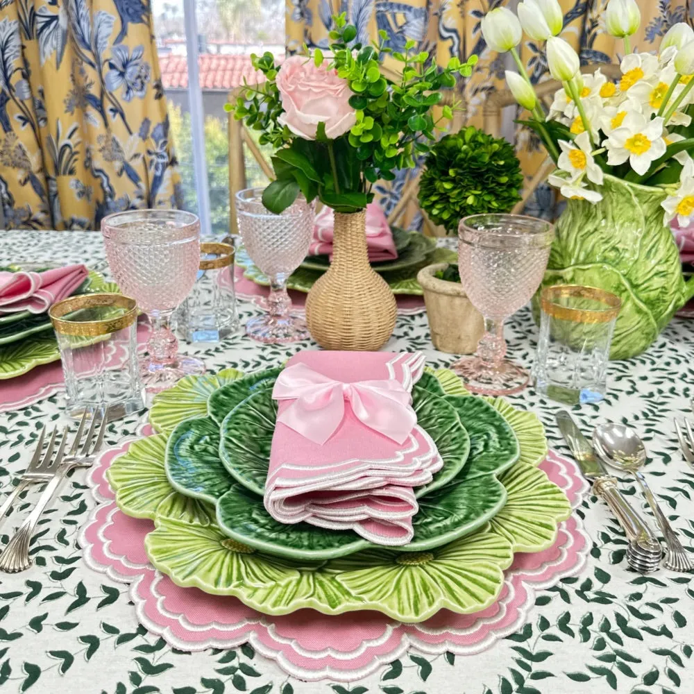 Dark Green Leaves - Tablecloth