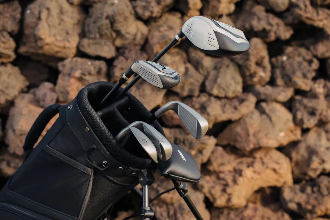 Demi-série golf 6 clubs droitier graphite - INESIS 100