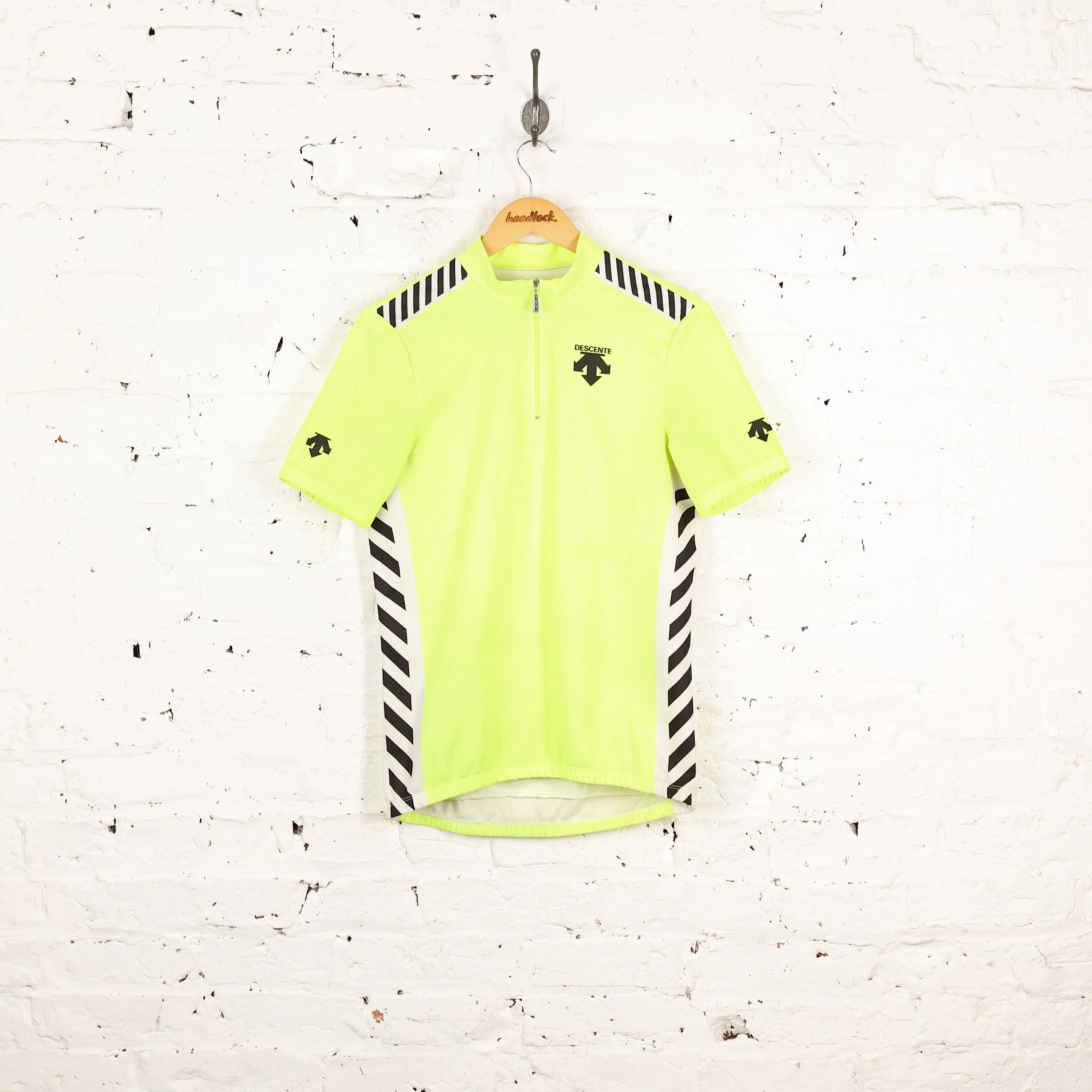 Descente Cycling Jersey - Green - S