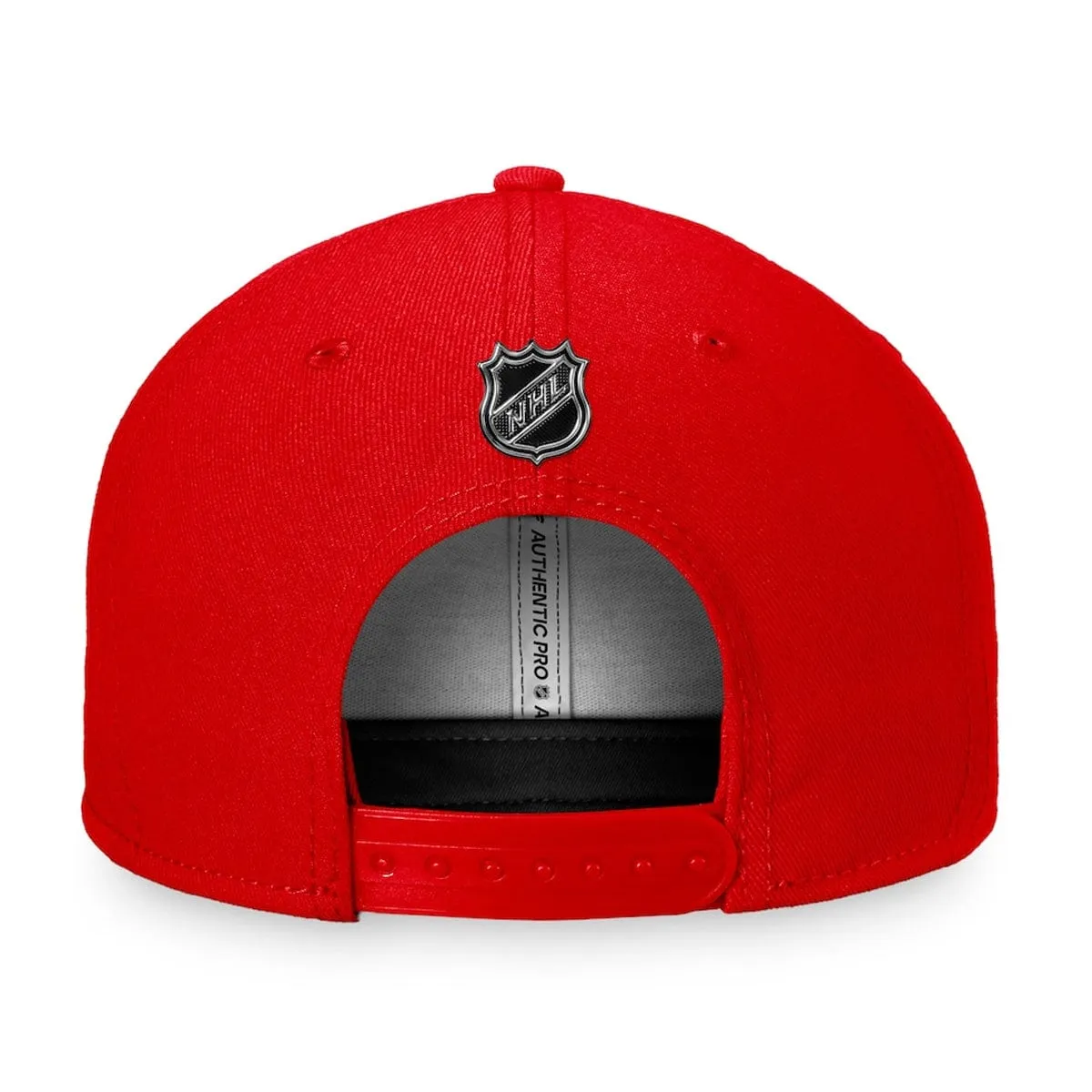 Detroit Red Wings Fanatics Authentic Pro Training Camp Snapback Hat