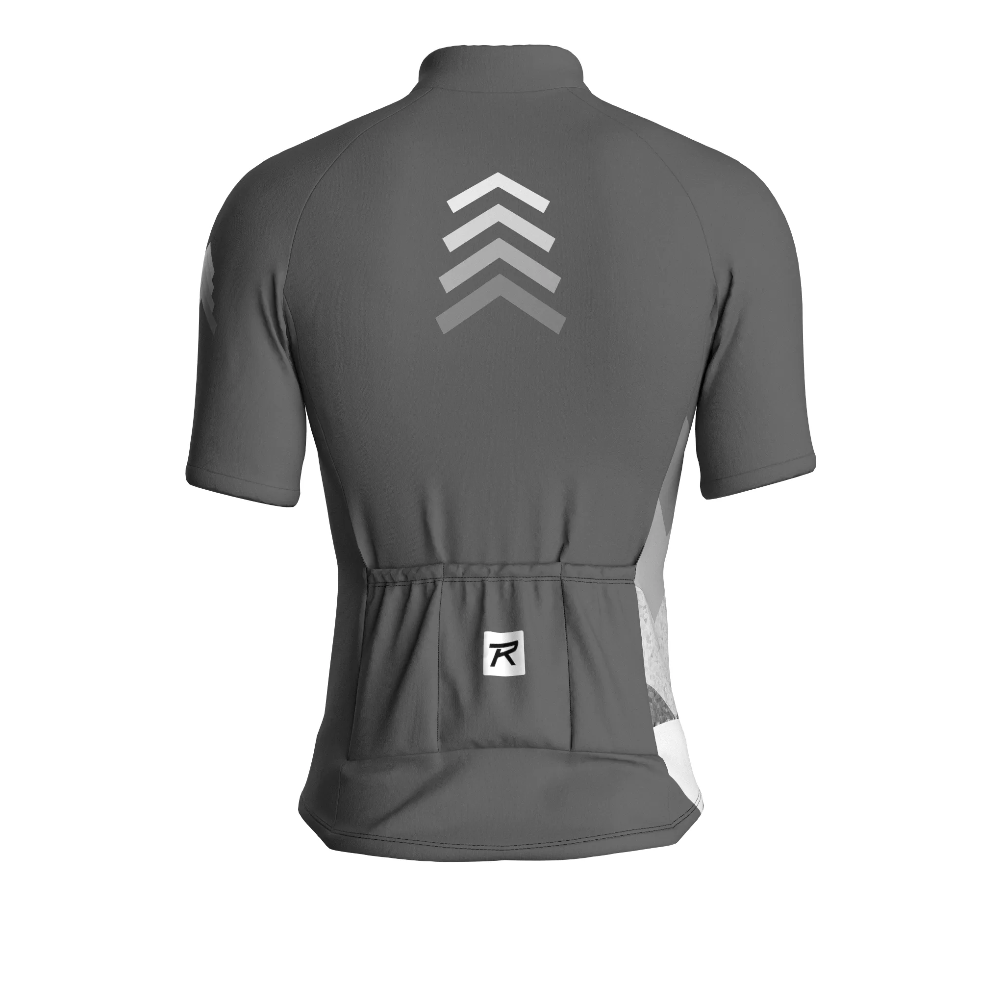 Digital Echo | Ash Gray Male Short Sleeves Jersey