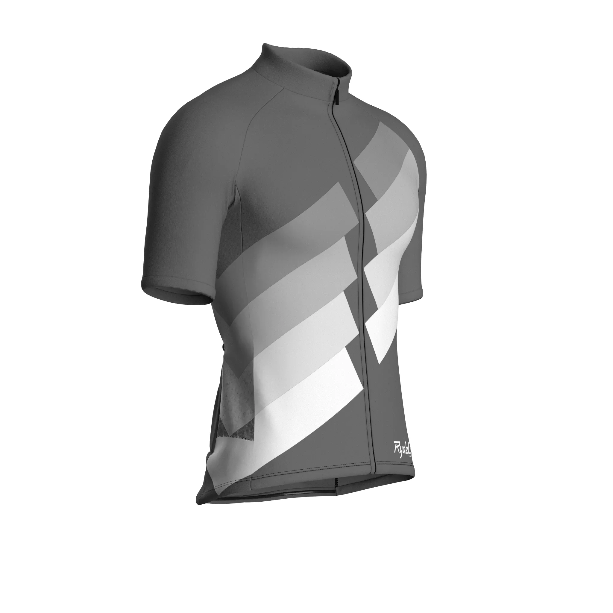 Digital Echo | Ash Gray Male Short Sleeves Jersey