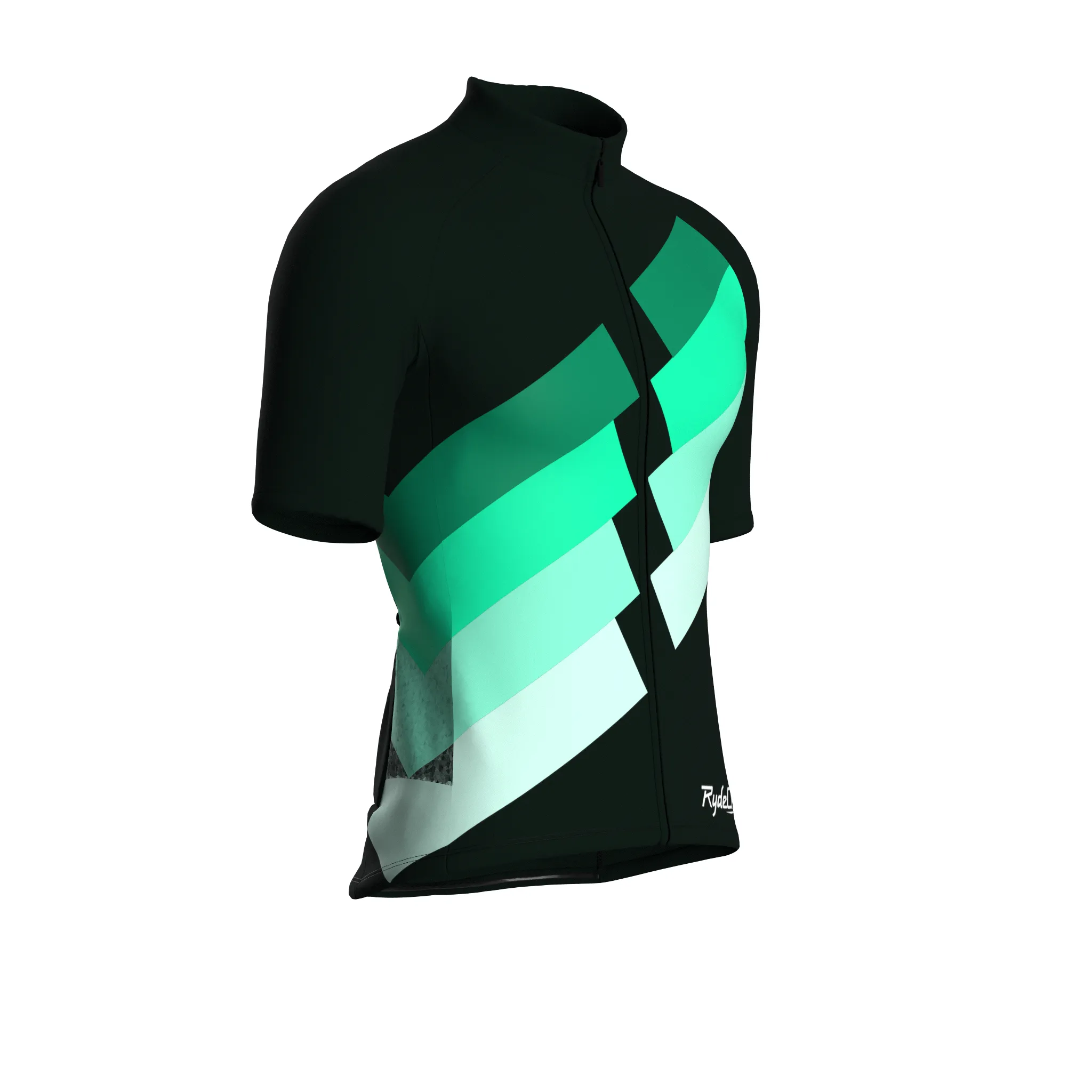 Digital Echo | Dark Green Male Short Sleeves Jersey