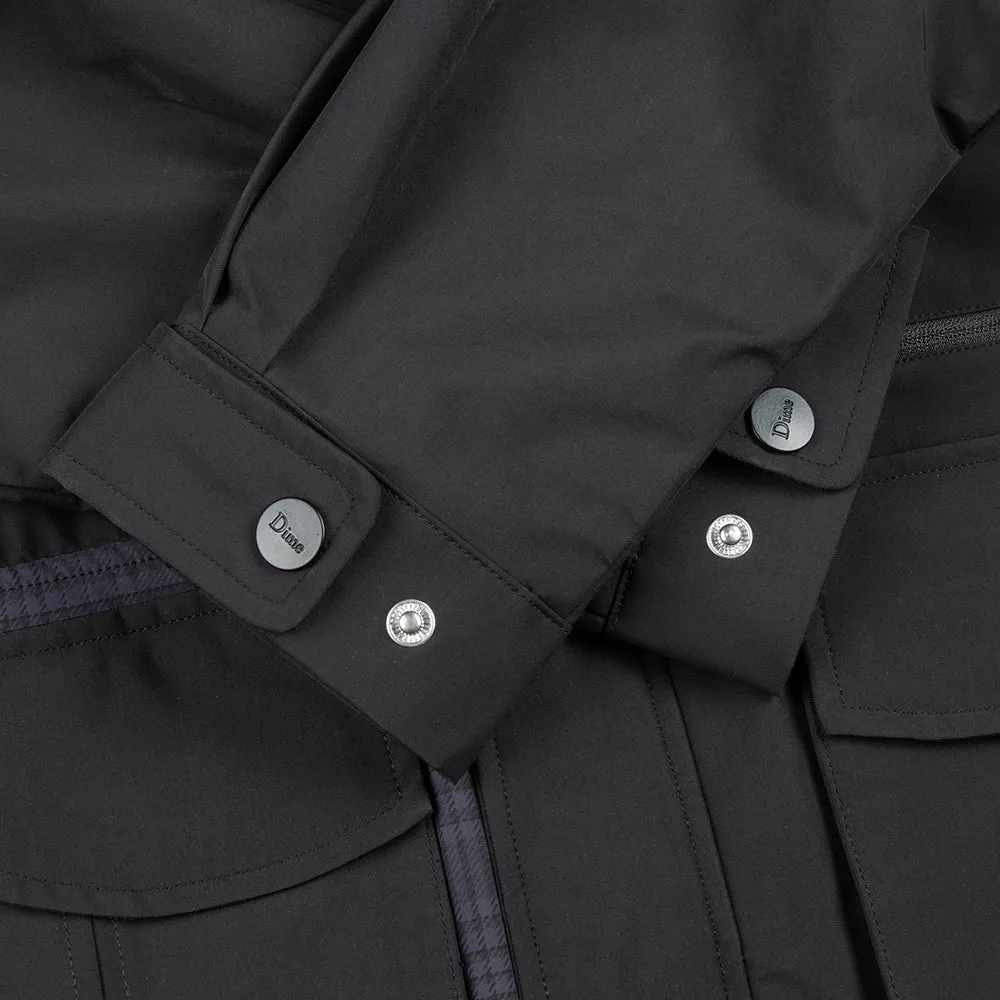 Dime MTL Fishing Zip-off Jacket Black