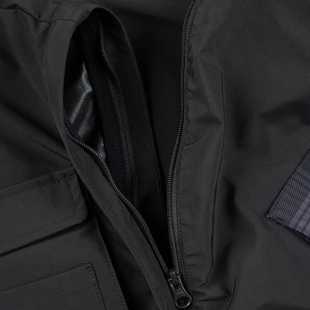 Dime MTL Fishing Zip-off Jacket Black