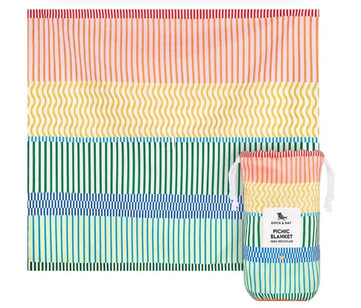 Dock and Bay Picnic Blanket