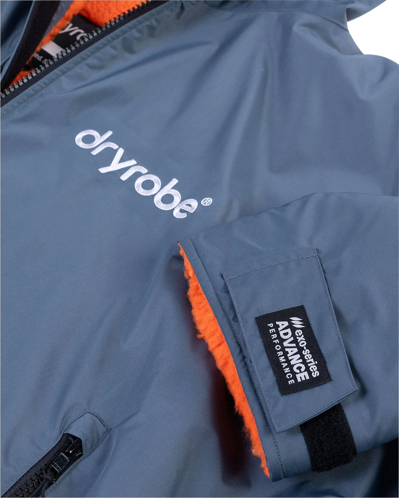 Dryrobe Advance Long Sleeve Changing Robe - Grey