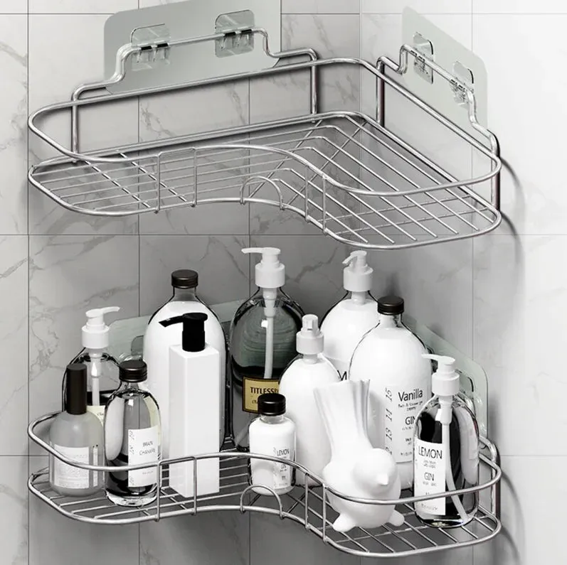 Durable Shower Caddy with Multiple Compartments for Convenient Bathroom Organization