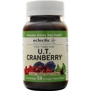 Eclectic Institute Fresh Freeze-Dried U.T. Cranberry  90 vcaps