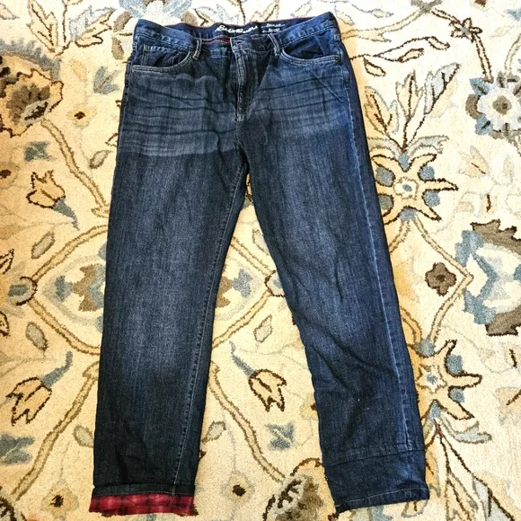 Eddie Bauer Boyfriend Flannel Gorpcore Lumberjack Hiking Camping Western Sz 16