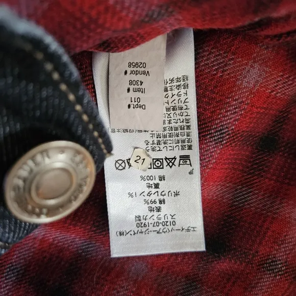 Eddie Bauer Boyfriend Flannel Gorpcore Lumberjack Hiking Camping Western Sz 16