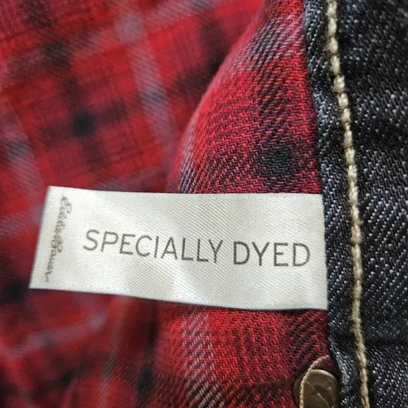 Eddie Bauer Boyfriend Flannel Gorpcore Lumberjack Hiking Camping Western Sz 16