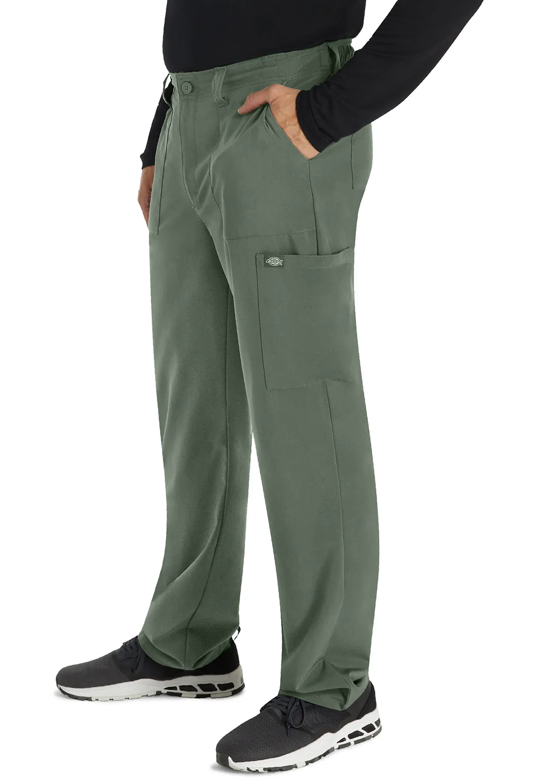 EDS Essentials DK015 Men's Natural Rise Drawstring Pants Olive