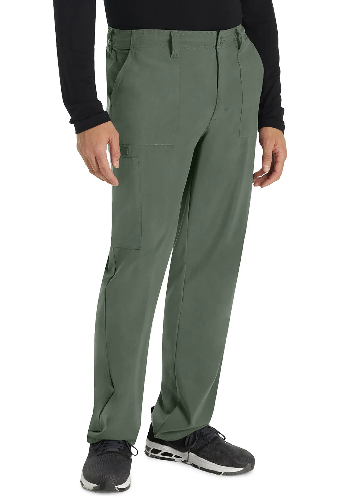 EDS Essentials DK015 Men's Natural Rise Drawstring Pants Olive