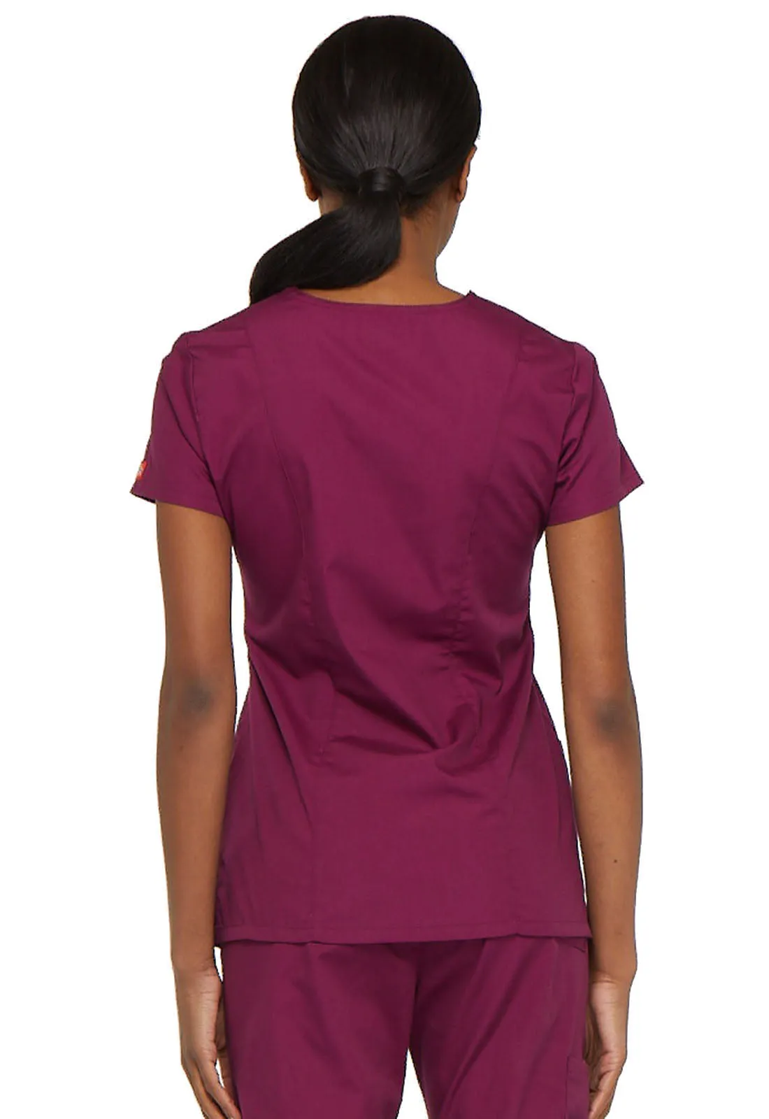 EDS Signature 85906 V-Neck Top Wine
