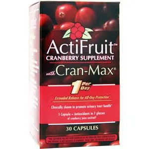 Enzymatic Therapy ActiFruit with Cran-Max  30 caps