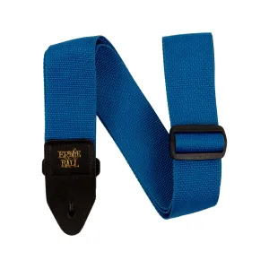 Ernie Ball Polypro Guitar Strap, Pearl Blue & Black