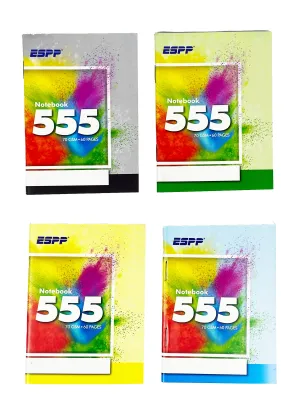 Espp Triple Five Small Note Book 5 In 1