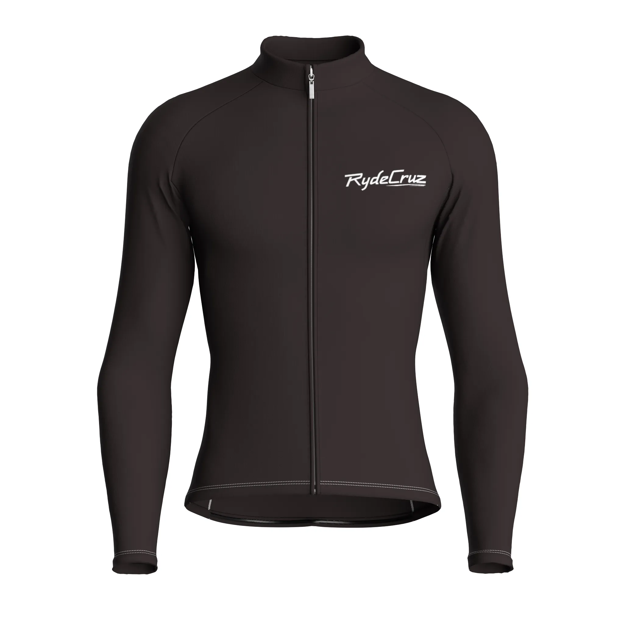 Essential | Dark Brown Male Long Sleeves Jersey