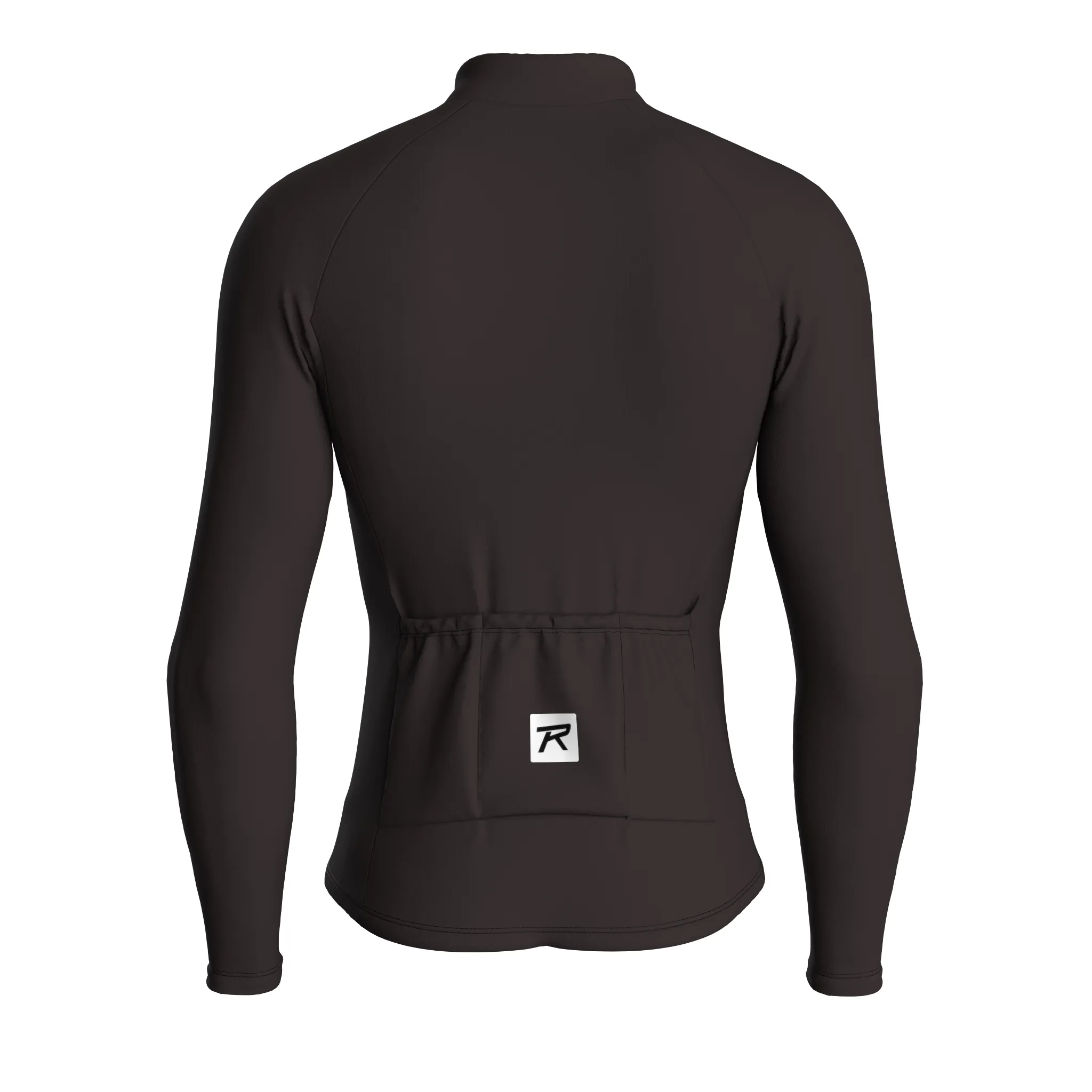Essential | Dark Brown Male Long Sleeves Jersey