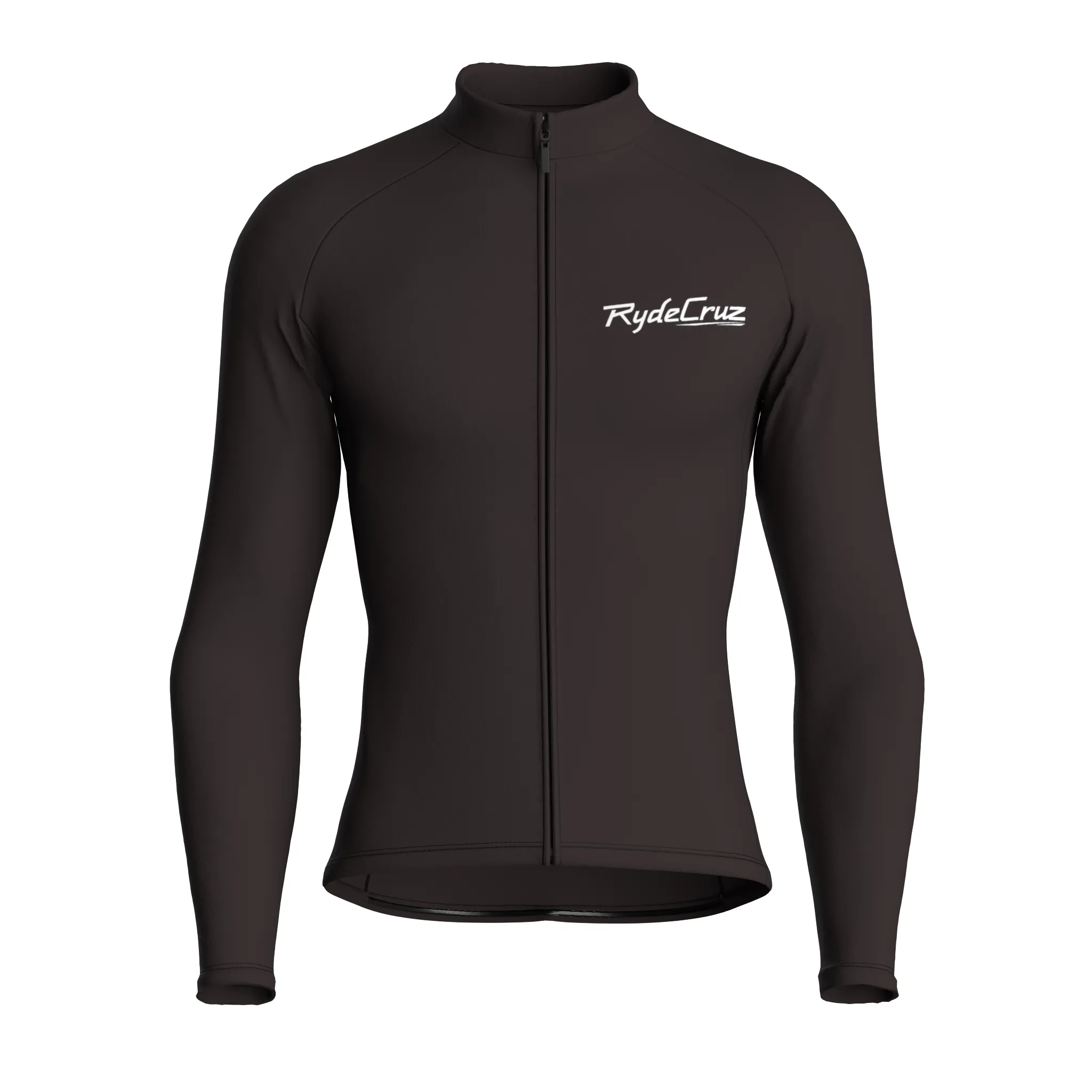 Essential | Dark Brown Male Long Sleeves Jersey