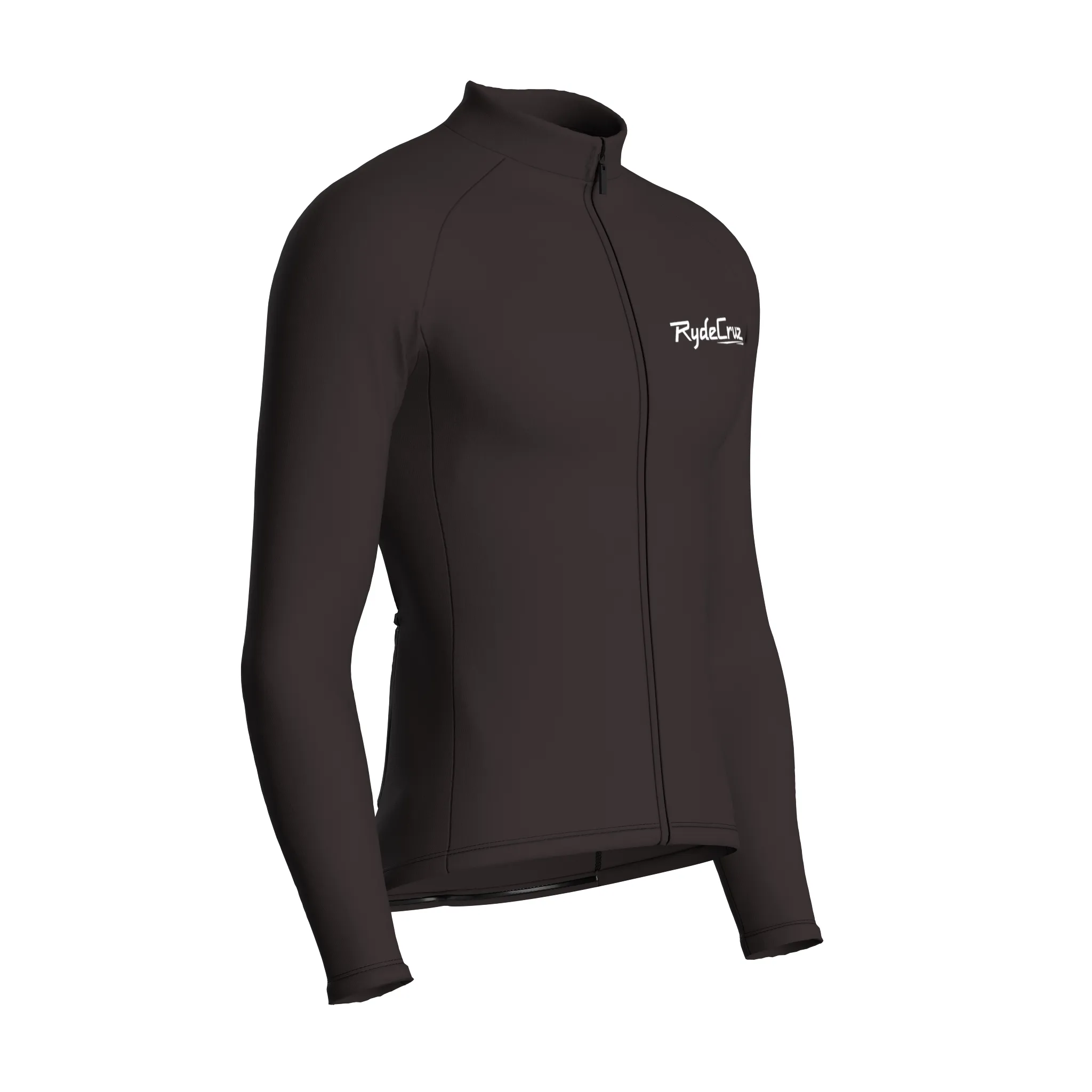 Essential | Dark Brown Male Long Sleeves Jersey