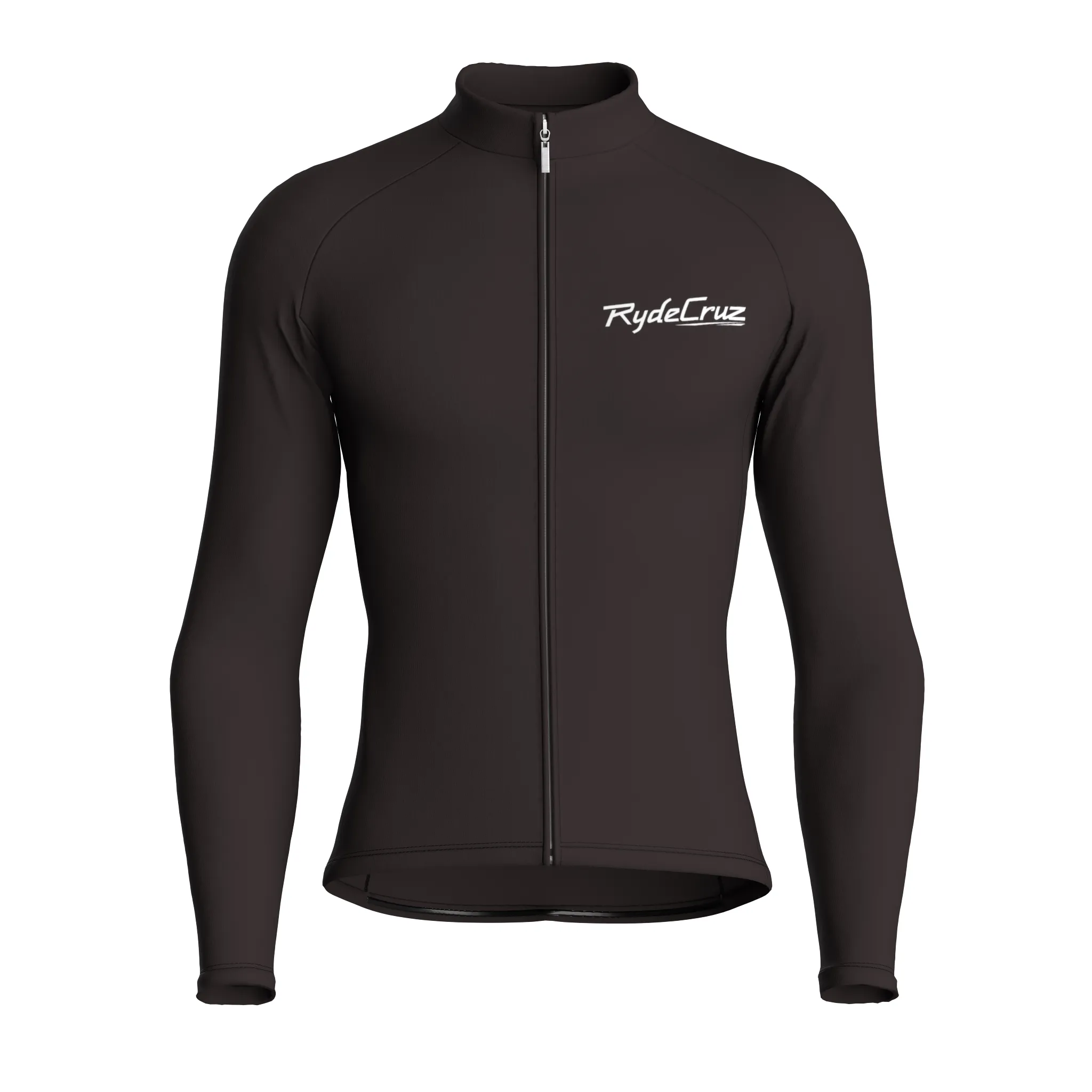 Essential | Dark Brown Male Long Sleeves Jersey