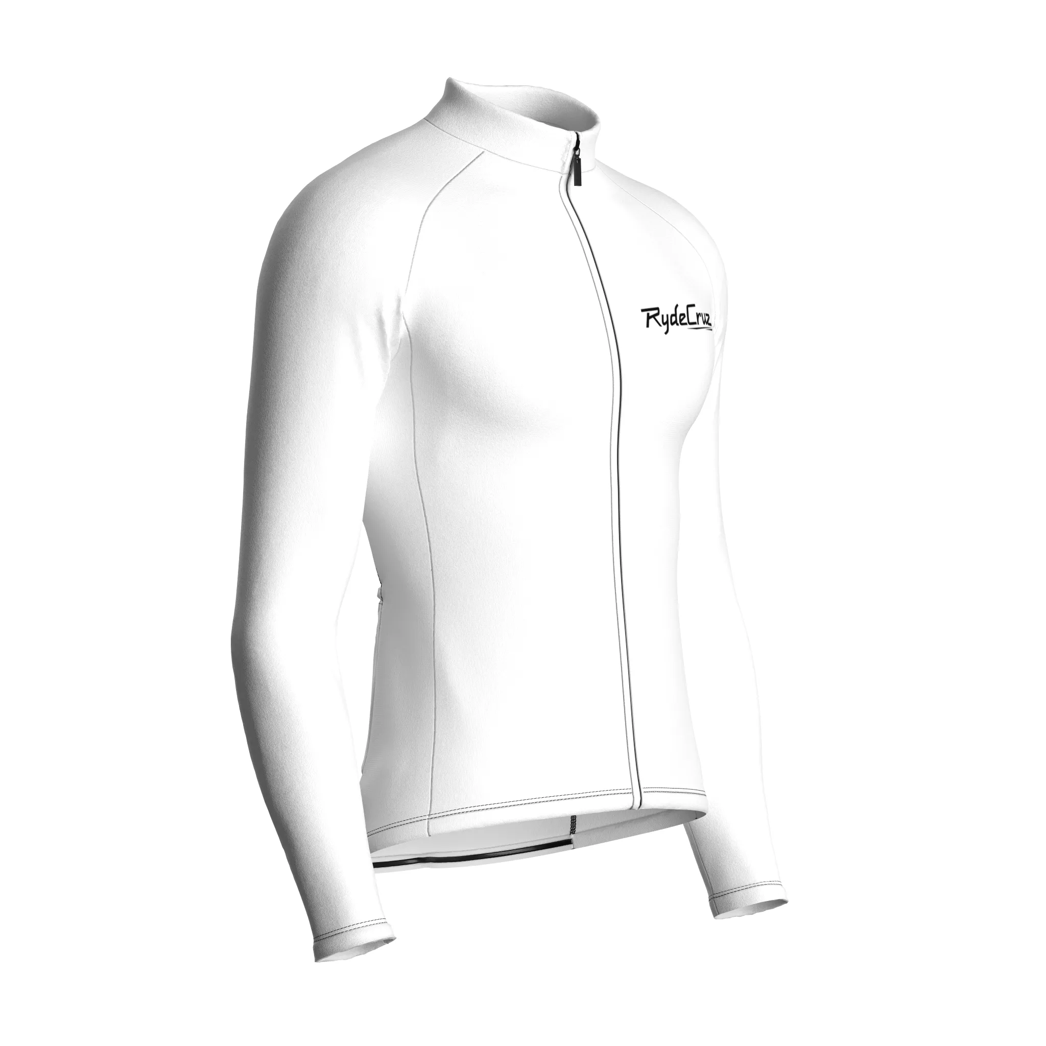Essential | White Male Long Sleeves Jersey