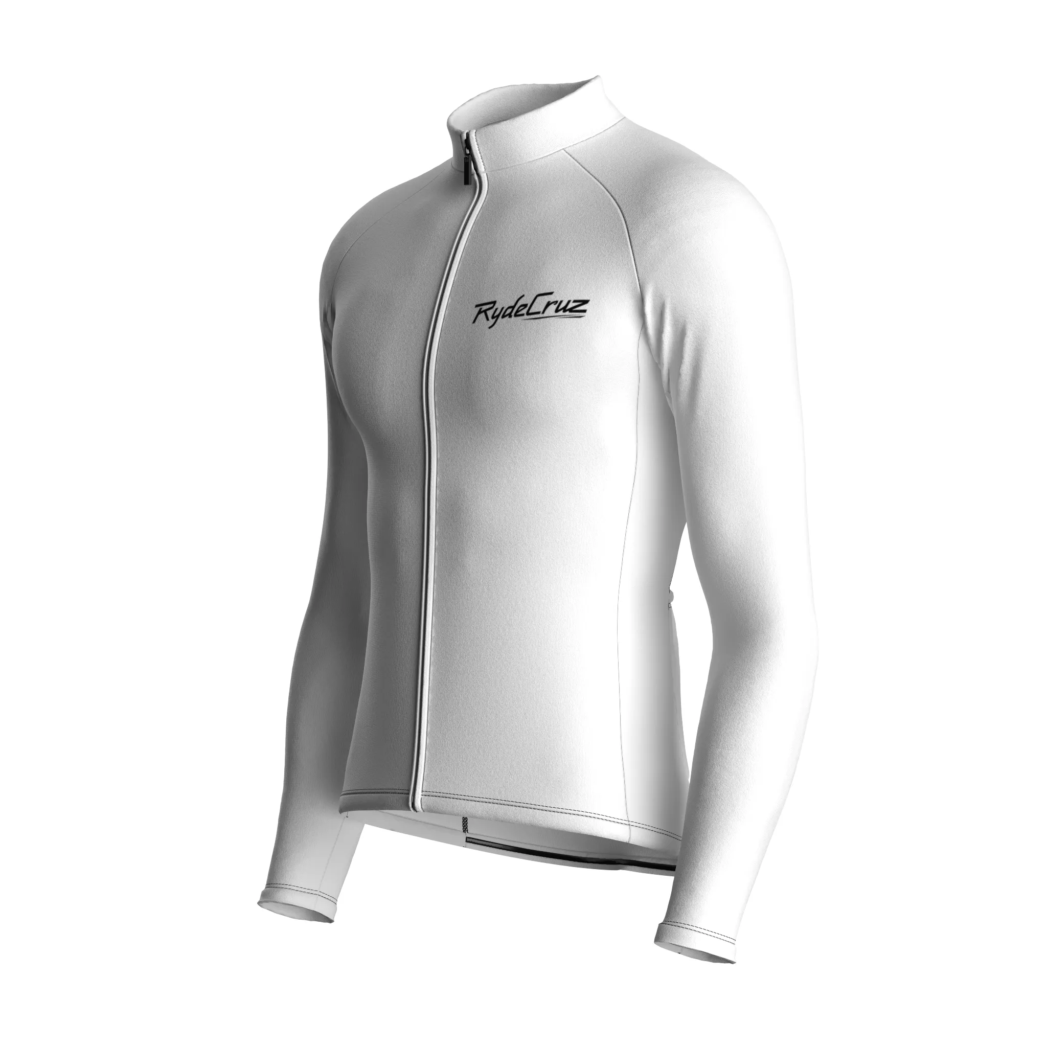 Essential | White Male Long Sleeves Jersey